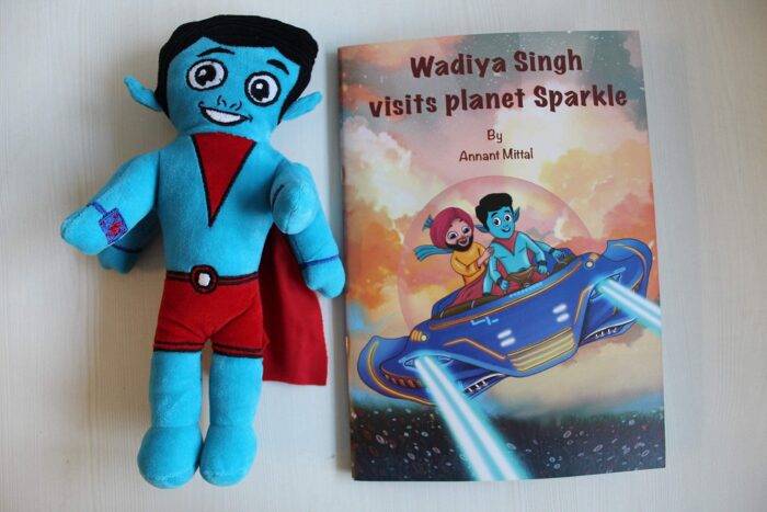 Wadiya Singh visits planet Sparkle (Book & Stuff Toy) - Image 5