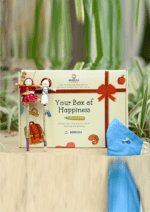 Your Box of Happiness - Story books for Kids (Set of 6) with Stuff Toy, Pencil Set, Bookmark and Face Mask